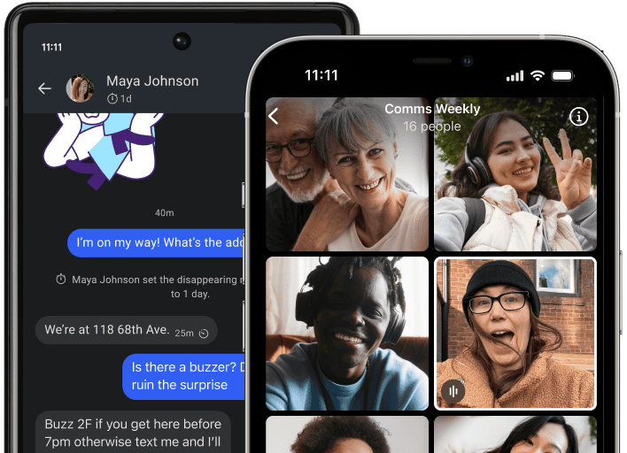 Signal 手机版下载 - Android 与 iOS 端到端加密聊天界面